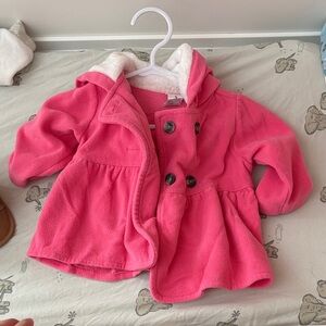 Carter's Bright Pink Pea Coat for Kids